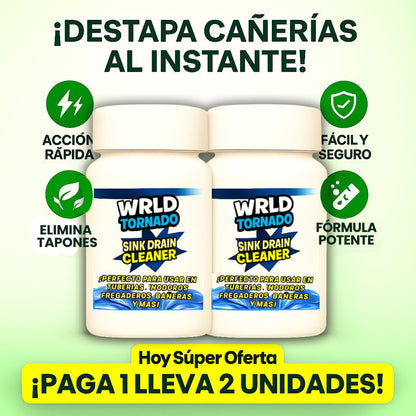 2 x 1 DESTAPADOR Y LIMPIADOR DE CAÑERÍAS - DESAGÜES